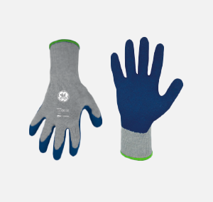 Guantes Recubiertos de Caucho Arrugado - GG209